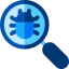 Virus search icon 64x64