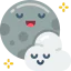 Full moon icon 64x64