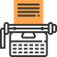 Typewriter icon 64x64