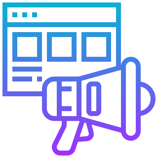 Advertising icon