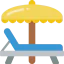 Sunbed icon 64x64