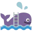 Whale icon 64x64