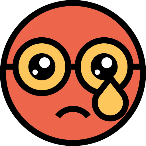 Upset icon