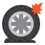 Flat tire Ikona 64x64
