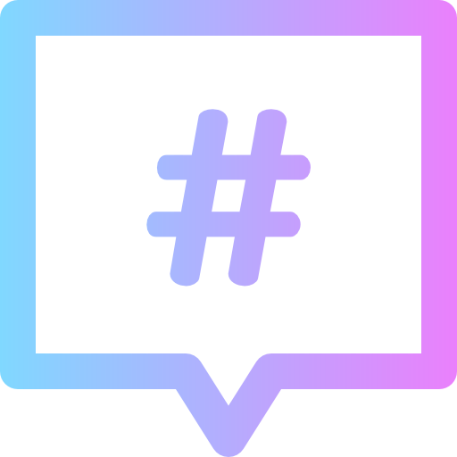 Hashtag icon