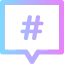 Hashtag icon 64x64