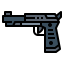 Hand gun icon 64x64