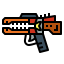 Laser gun ícono 64x64