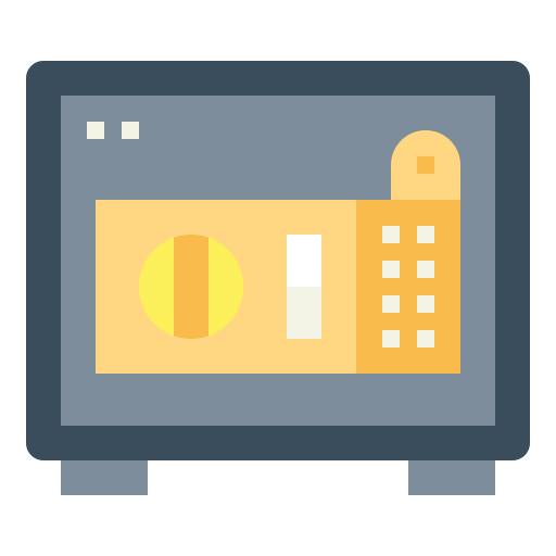 Safe box icon