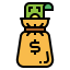 Money bag icon 64x64