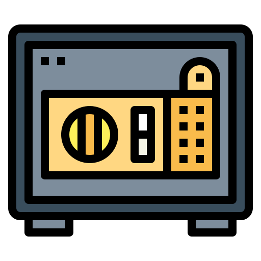 Safe box icon