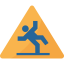 Wet floor icon 64x64