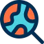 Magnifying glass biểu tượng 64x64