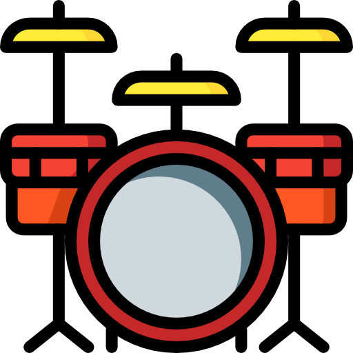 Drum set icon