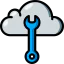 Cloud computing icon 64x64