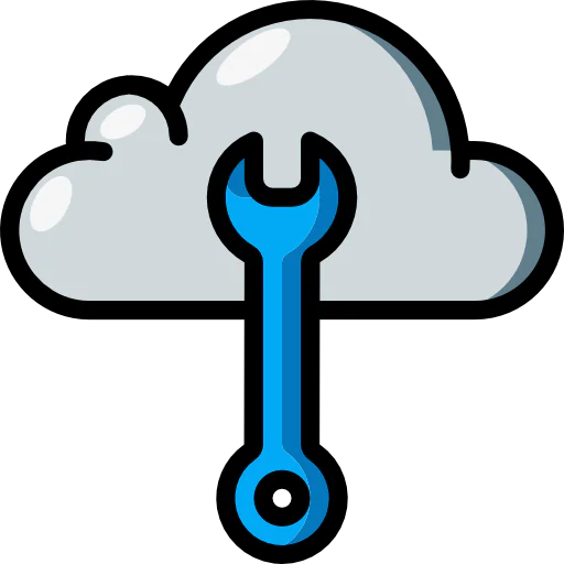 Cloud computing icon
