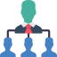 Hierarchical structure icon 64x64