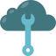 Cloud computing icon 64x64