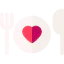Romantic dinner Symbol 64x64