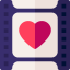 Romantic film icon 64x64