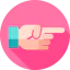 Указывая вправо иконка 64x64