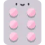 Contraceptive pills icon 64x64
