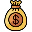 Money bag icon 64x64