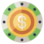 Casino chip icon 64x64