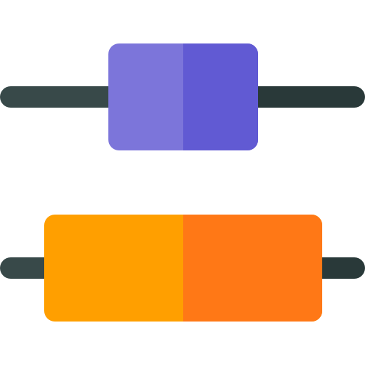 Vertical alignment icon