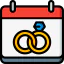 Wedding day icon 64x64