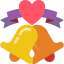 Wedding bells icon 64x64