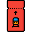 Train ticket icon 64x64