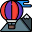 Hot air balloon icon 64x64