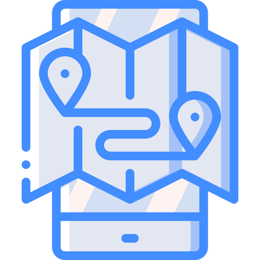 Mobile map icon