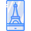 Eiffel tower icon 64x64
