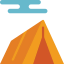 Camping tent icon 64x64