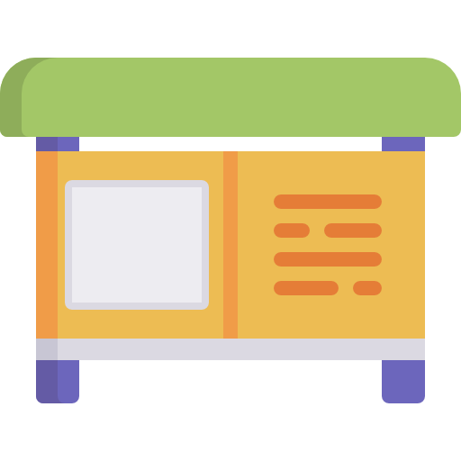 Bus stop icon