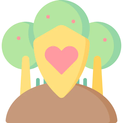Save nature icon