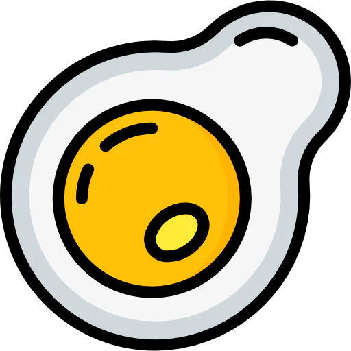 Fried egg icon