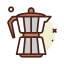 Coffee maker icon 64x64