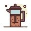 French press icon 64x64