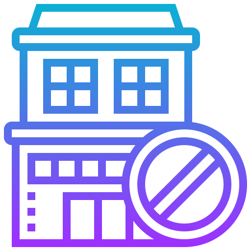 Empty house icon