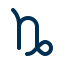 Capricorn biểu tượng 64x64