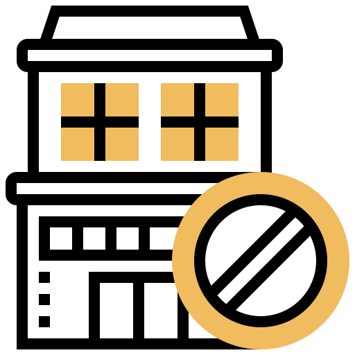 Empty house icon