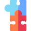 Puzzle pieces Ikona 64x64