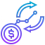 Cash flow icon 64x64