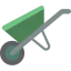 Wheel barrow icon 64x64