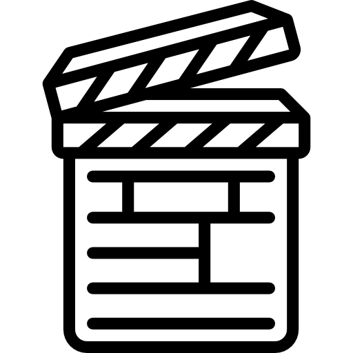 Clapperboard icon