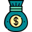 Money bag ícono 64x64
