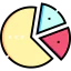 Pie chart ícono 64x64